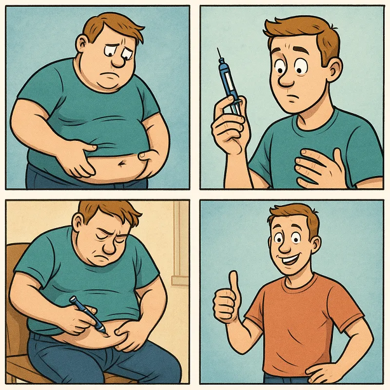 Abnehmspritze Wie effektiv ist die Spritze zum Abnehmen