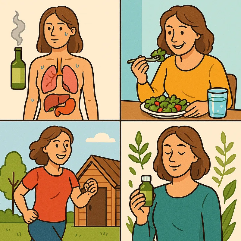 Körper entgiften Sanfte Methoden zur inneren Reinigung